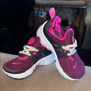 Nike Kids' Pink and White Sneakers